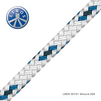 Allround White-Blue 6mm x 200m