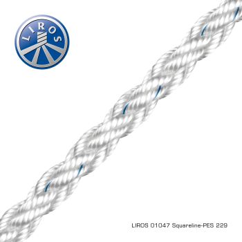 Squareline-PES White 16mm100m
