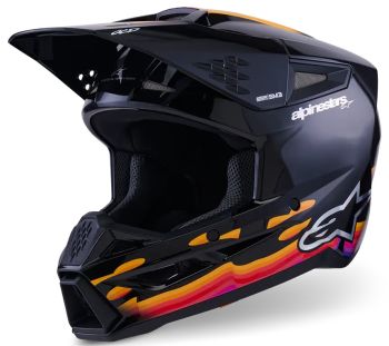 HELMET SM3 FORCE BLACK-GLOSS S