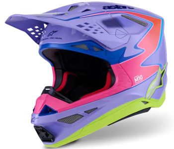 HELMET SM10 JETT PURPLE/PINK S