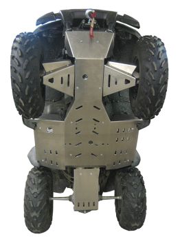 Põhjakaitse täis komplekt (alumiinium): Kawasaki KVF 650 Rigid