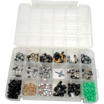 VALVE STEM METAL LONG 6PK