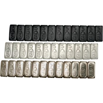 STEEL STICK-ON SILVER 360