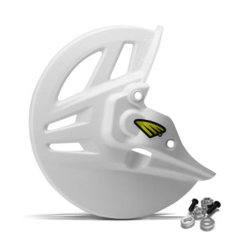 COVER DISC CRF250/450 WHITE