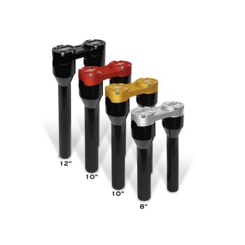 RISER STRAIGHT 8 BLACK/GOLD 1-