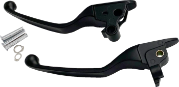 LEVER SET NARROW MATTE BLACK 0