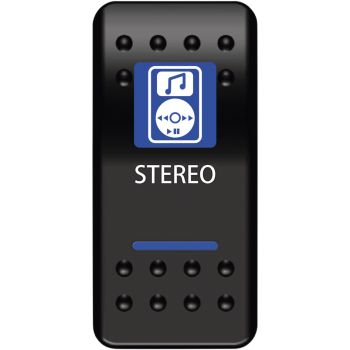 SWITCH ROCKER STEREO