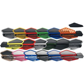 HANDGUARDS STAR BL/WT