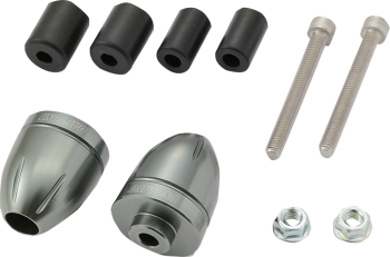 BAR END BULLET GUNMETAL