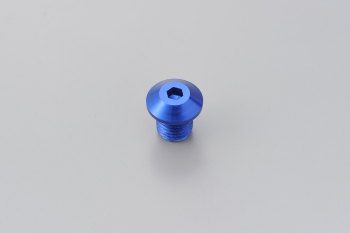 MIRROR PLUG BOLT BLUE RIGHT