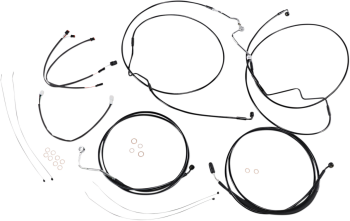 CONTROL CABLE KIT XR BLK