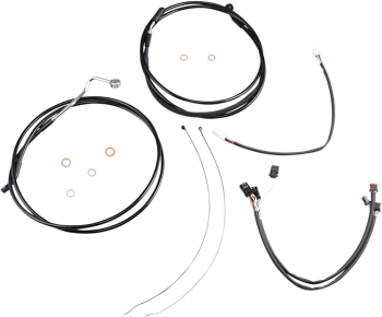 CONTROL CABLE KIT XR BLK
