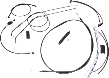 CONTROL CABLE KIT XR BLK