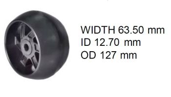 Rotary Deck wheel, Husqvarna 42, 46, 48, 54