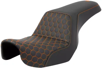SEAT STEP UP HC ORANGE STITCH