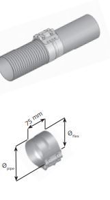 KLAMBER FLEX ALU Ø 108/113