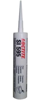 LOCTITE 595 - SILIKOONHERMEETIK VÄRVITU 310ML