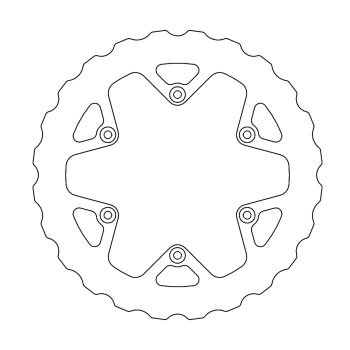 Moto-Master Nitro rear Mud disc Yamaha YZ450F 2020>