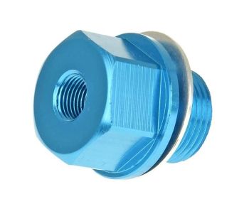 oil drain adapter screw for Koso temperature sensor PT1/8 - M20x1.5