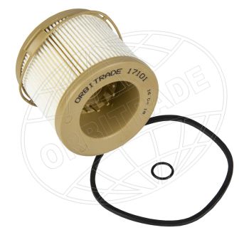 Orbitrade, fuel filter
