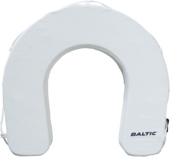 Baltic Sparecover horseshoe buoy white