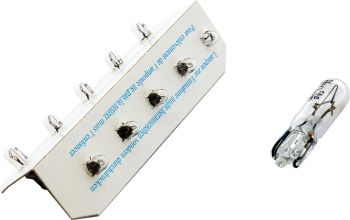 Philips bulb 12V 2W W2x4,6d