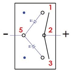 Marina R switch without toggle ON-OFF-ON