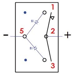 Marina R switch without toggle ON-OFF-(ON)