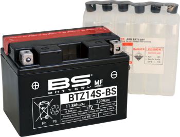 BS Battery BTZ14S-BS MF (cp) Maintenance Free