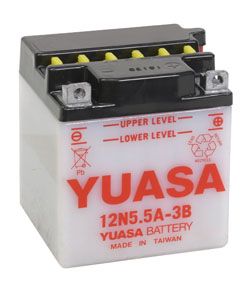 Yuasa battery, 12N5.5A-3B (cp)