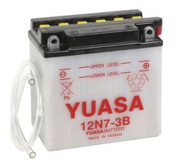 Yuasa battery, 12N7-3B (cp)