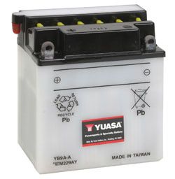 Yuasa battery, YB9A-A (dc)