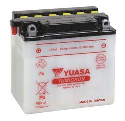 Yuasa battery, YB7-A (cp)