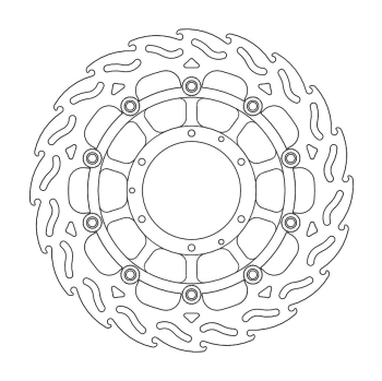 BRAKE DISC FLAME FLOAT FT R