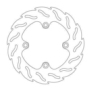 BRAKE DISC FLAME REAR