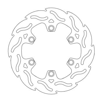 BRAKE DISC FLAME REAR