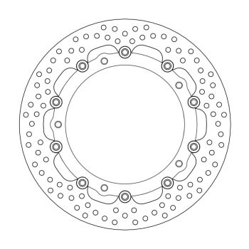 BRAKE DISC HALO FLOAT FT