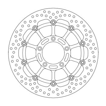 BRAKE DISC HALO FLOAT FT