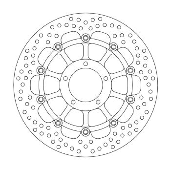 BRAKE DISC HALO FLOAT FT