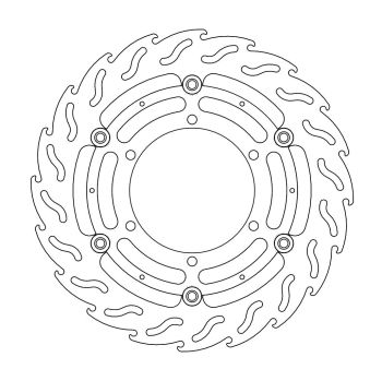 BRAKE DISC FLAME FLOAT FT L