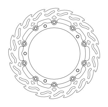 BRAKE DISC FLAME FLOAT FT L