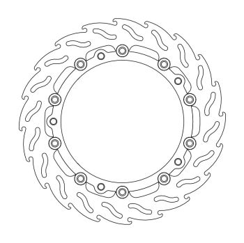 BRAKE DISC FLAME FLOAT FT R