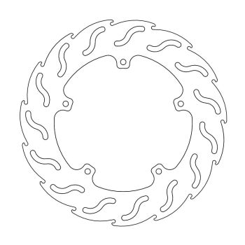 BRAKE DISC FLAME SCOOTER