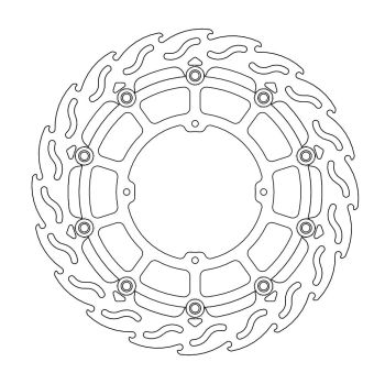 BRAKE DISC FLAME RACING SM FR