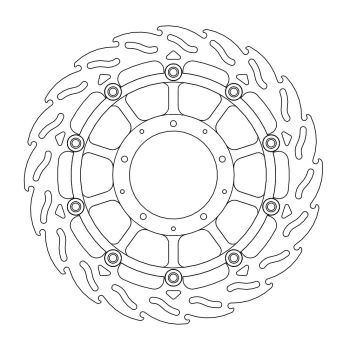 BRAKE DISC FLAME FLOAT FT R