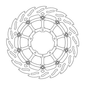 BRAKE DISC FLAME FLOAT FT L