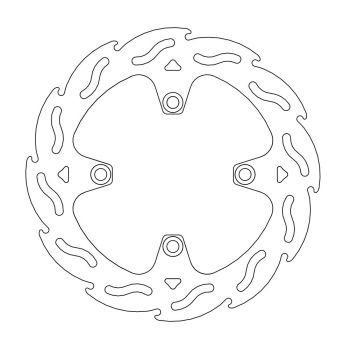 BRAKE DISC FLAME REAR