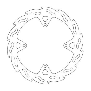 BRAKE DISC FLAME REAR