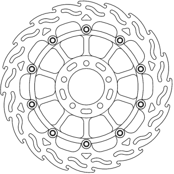 BRAKE DISC FLAME RACING FT R