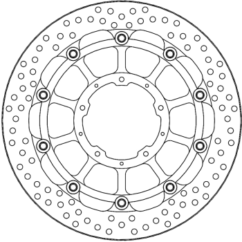 BRAKE DISC HALO T-FLOATER FT